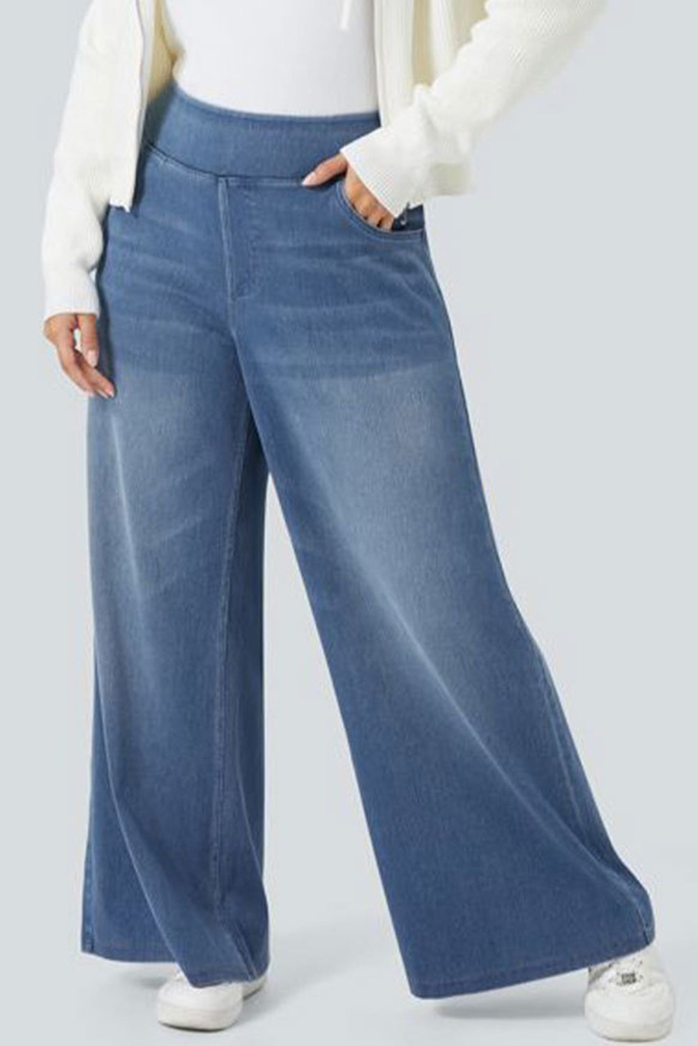Ashleigh Blue High-rise Wide Leg Jeans