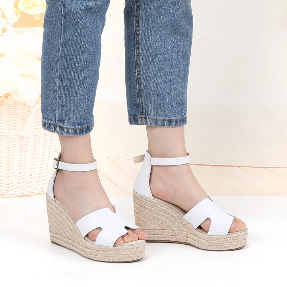 Sapatos Mulher Sapato Feminino Tienda Soludos Platform Wedges Sandals Shoes Heel For Dresses Heels Summer Sale Slip On Wedge