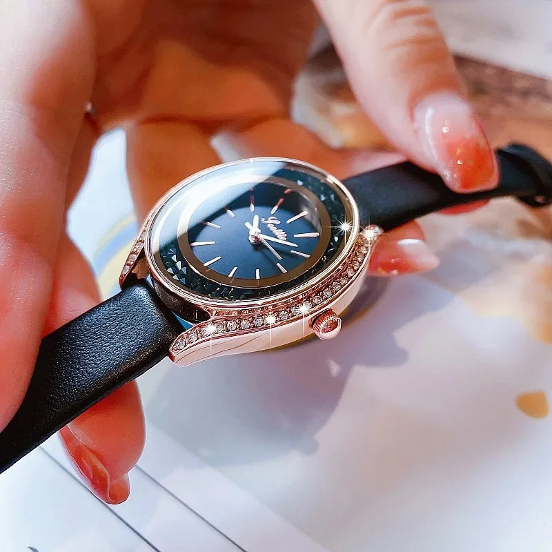 Women Watches Luxury Female Clock Quartz Wristwatch Diamond Fashion Ladies Wrist Watch Reloj Mujer Relogio Feminino Designer