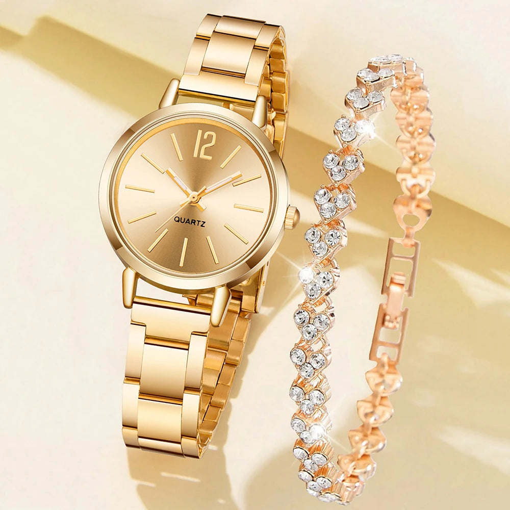 Luxury Watches Women Diamond Rhinestone Fashion Elegant Wristwatch Quartz Watch Ladies Clock For Girl Relogio Feminino