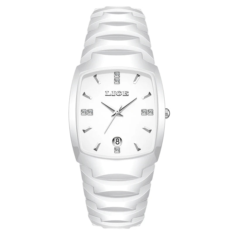 LIGE Women's Wristwatch Luxury Brand Watch for Women Elegant Bracelet Waterproof Fashion Quartz Ladies Watches Relogio Feminino