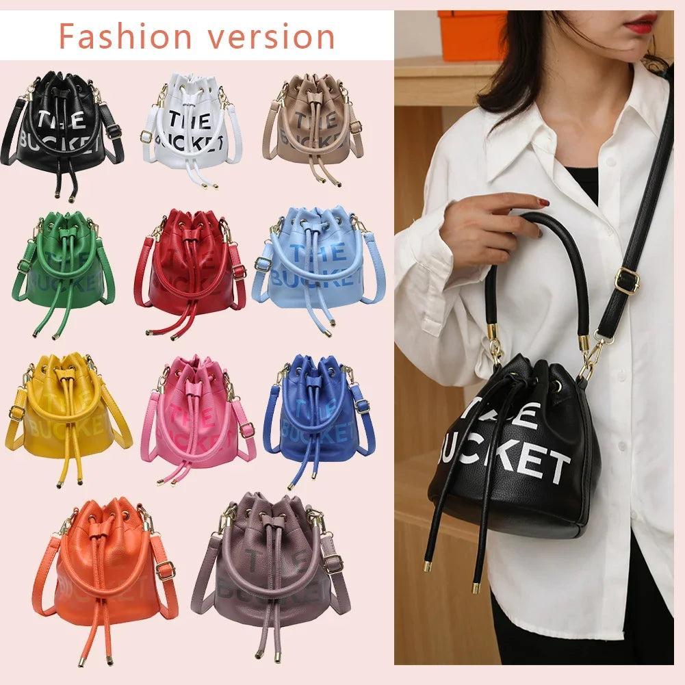 Ladies Handbags Fashion PU Leather Messenger Bags Adjustable Strap Portable Casual Simple Exquisite for Weekend Vacation