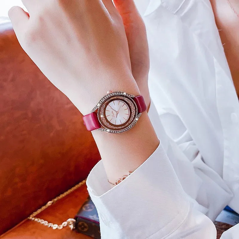 Women Watches Luxury Female Clock Quartz Wristwatch Diamond Fashion Ladies Wrist Watch Reloj Mujer Relogio Feminino Designer