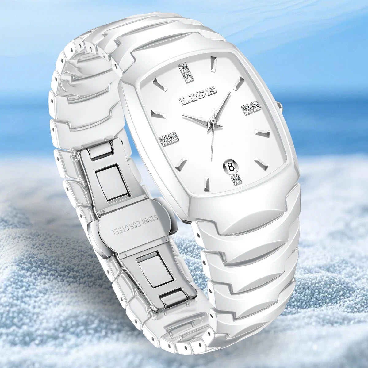 LIGE Women's Wristwatch Luxury Brand Watch for Women Elegant Bracelet Waterproof Fashion Quartz Ladies Watches Relogio Feminino